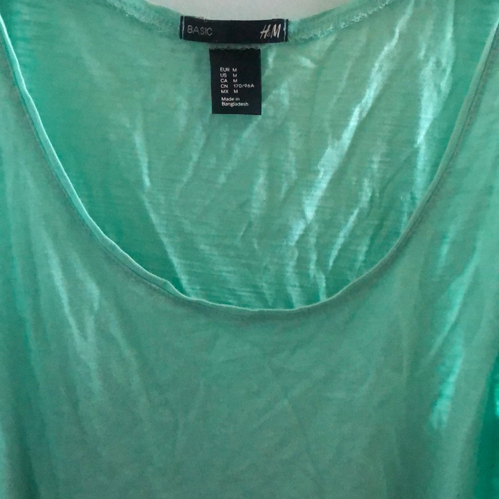 H&M Mint Basic Tank - Picture 2 of 3